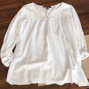 Elegant white blouse